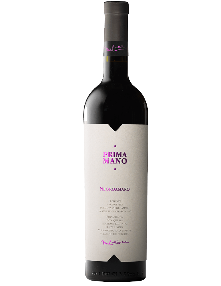 A. MANO PRIMA MANO NEGROAMARO IGT